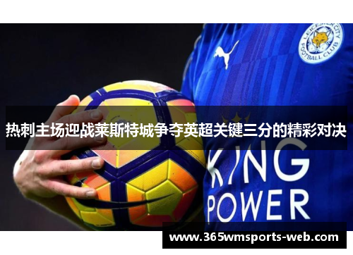 热刺主场迎战莱斯特城争夺英超关键三分的精彩对决